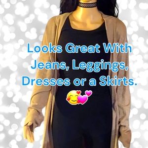 Avenue Brand Discontinued Tan Cardigan. 🥰